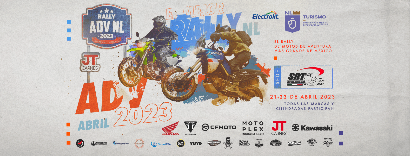 Rodada adventure: Rally ADV Nuevo León 2023