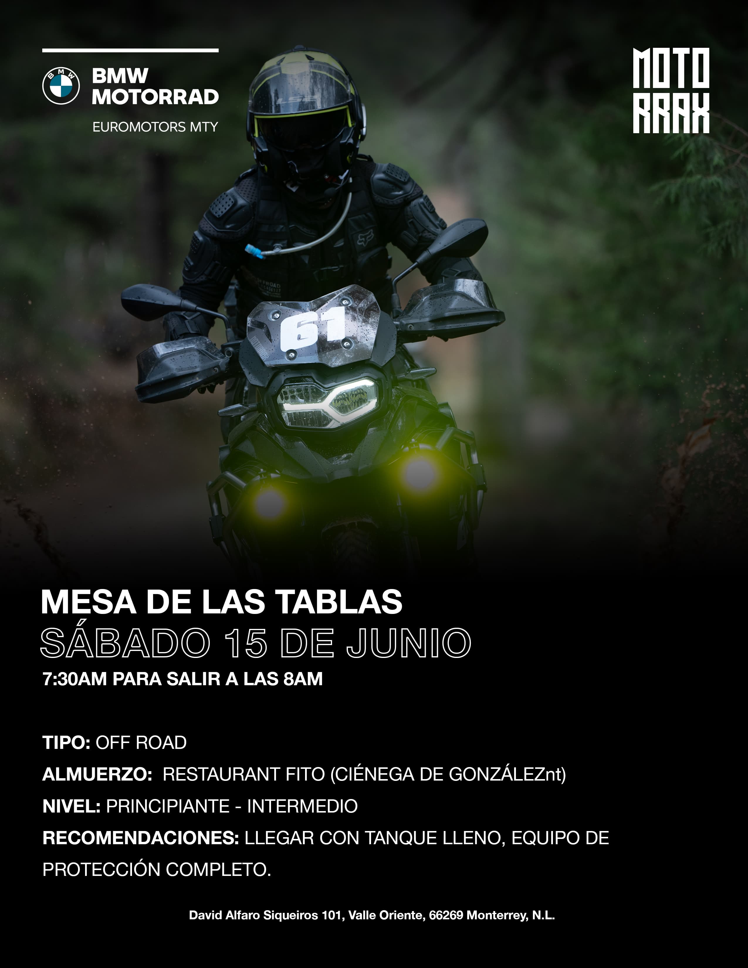 Potrero de Ábrego - Mesa de las Tablas