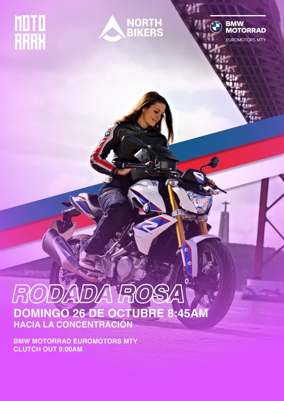 Rodada Rosa Euromotors MTY