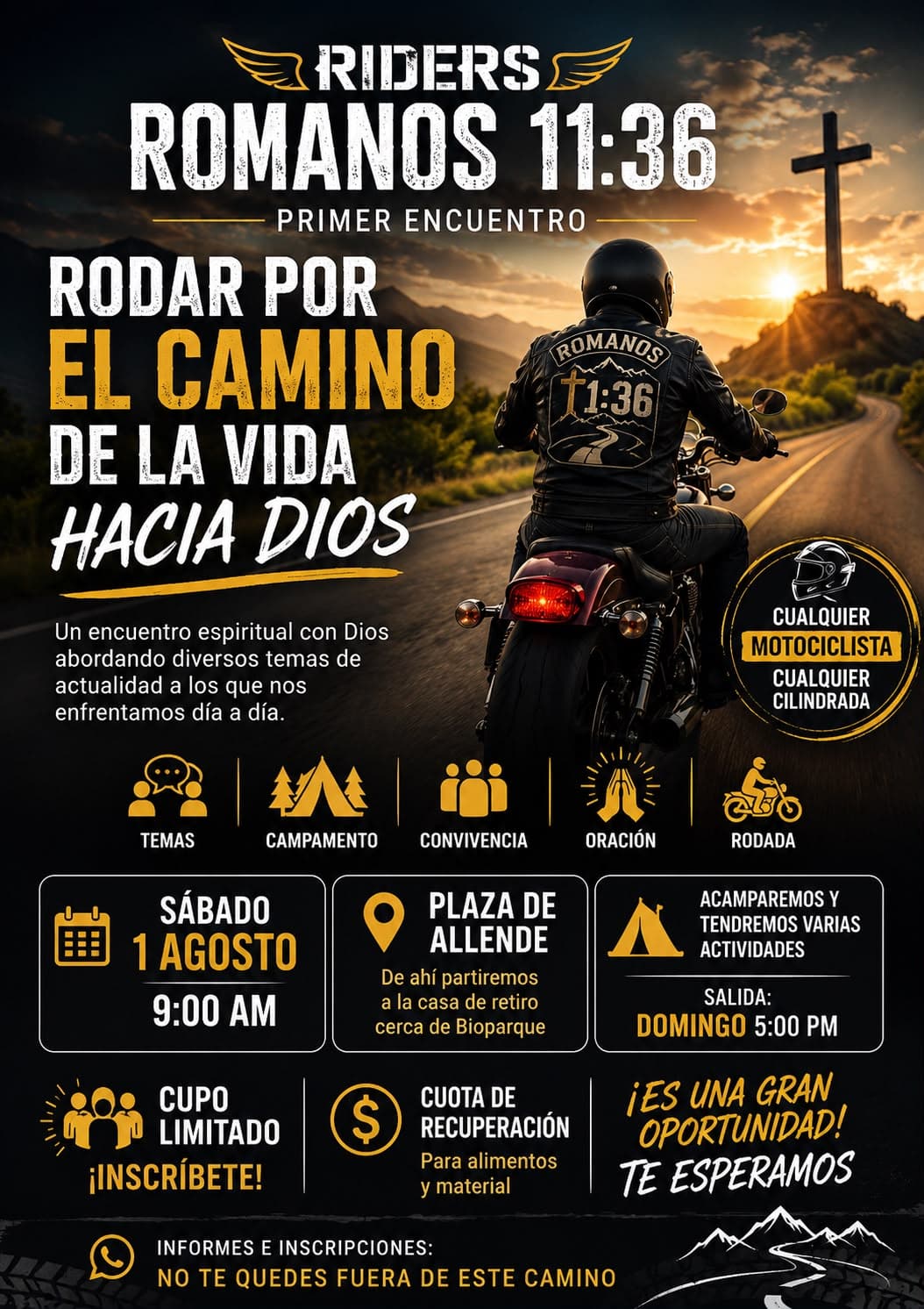 Rodada adventure: Riders Romanos 11:36 Primer Encuentro